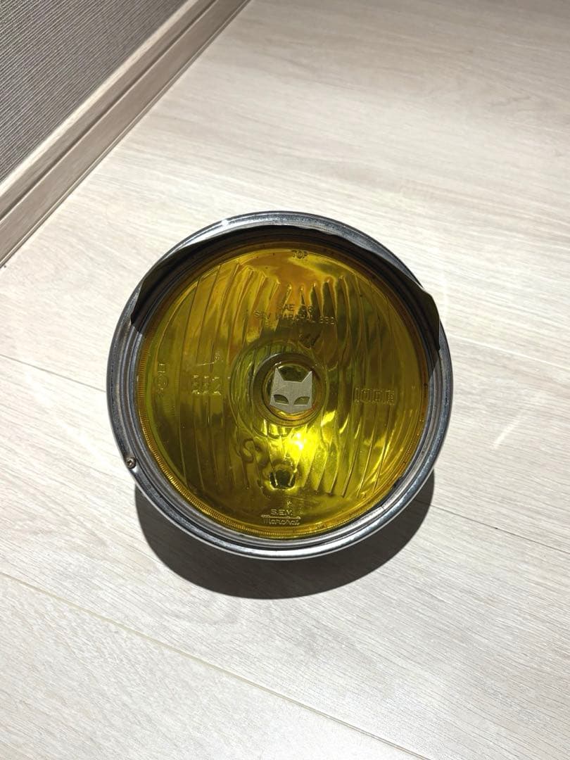 バイク用 マーシャルヘッドライト イエロー