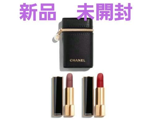 CHANEL ルージュアリュール ヴェルヴェット レ ペルル セット オブ 2