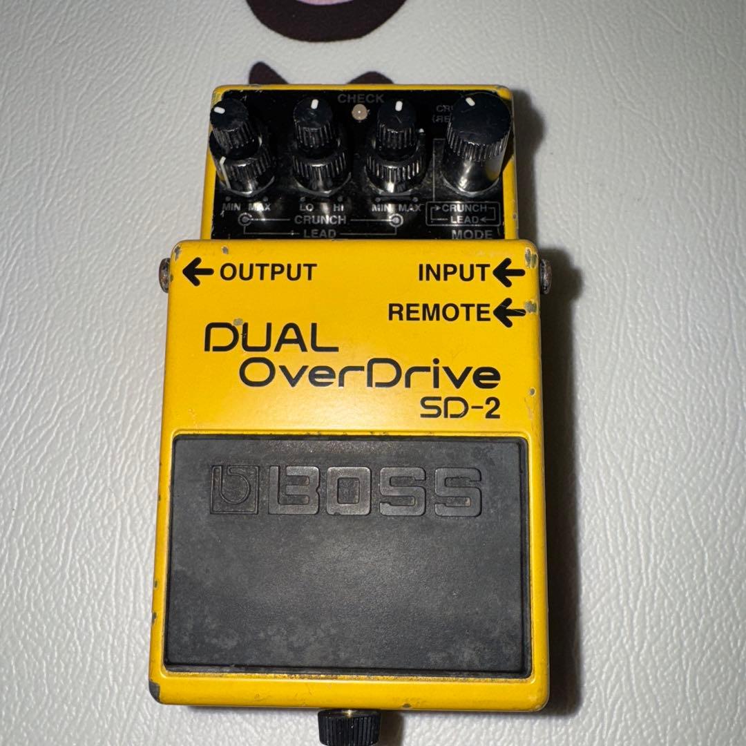 ギター BOSS DUAL OverDrive SD-2