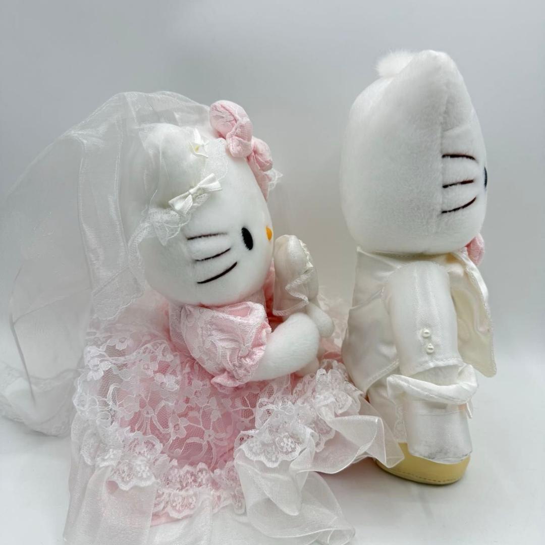 サンリオ ハローキティ ウェディングドール ぬいぐるみ 結婚式 - メルカリ