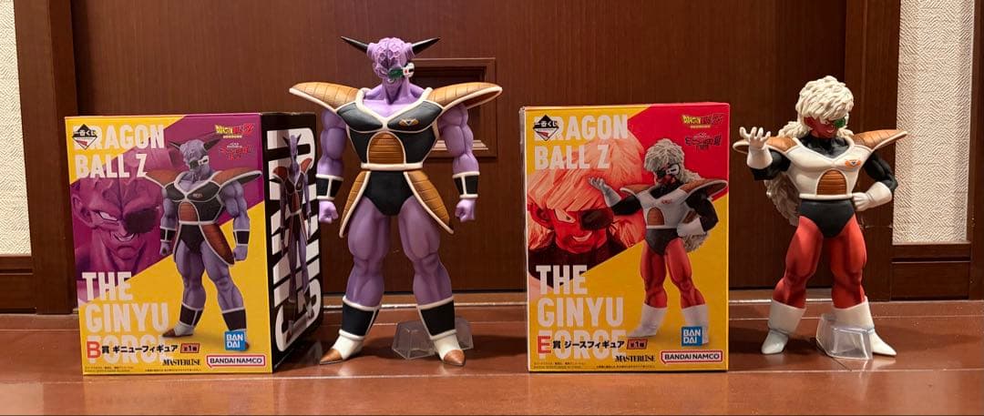 【美品】一番くじ　ドラゴンボール　ギニュー特戦来襲ギニュー　ジース　2体セット