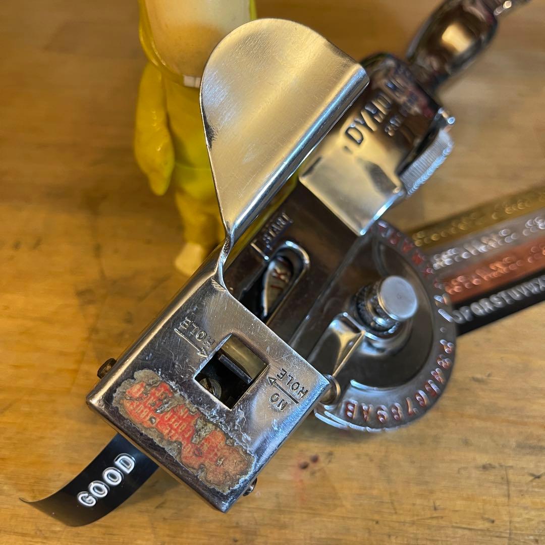 ■製品保証■【機関良・美品】ダイモ テープライター M-3 DYMO 18010