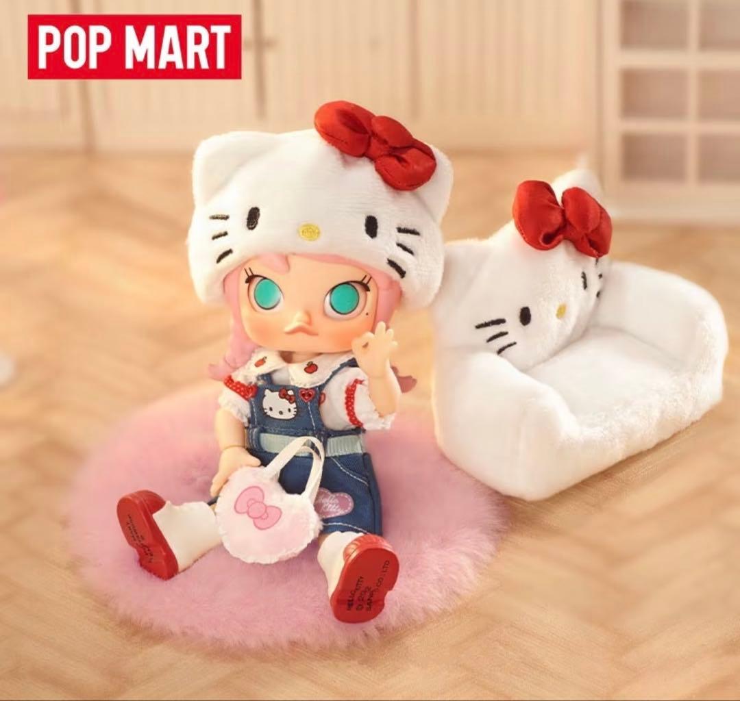 POP MART MOLLY × ハローキティ アクションフィギュア 限定版