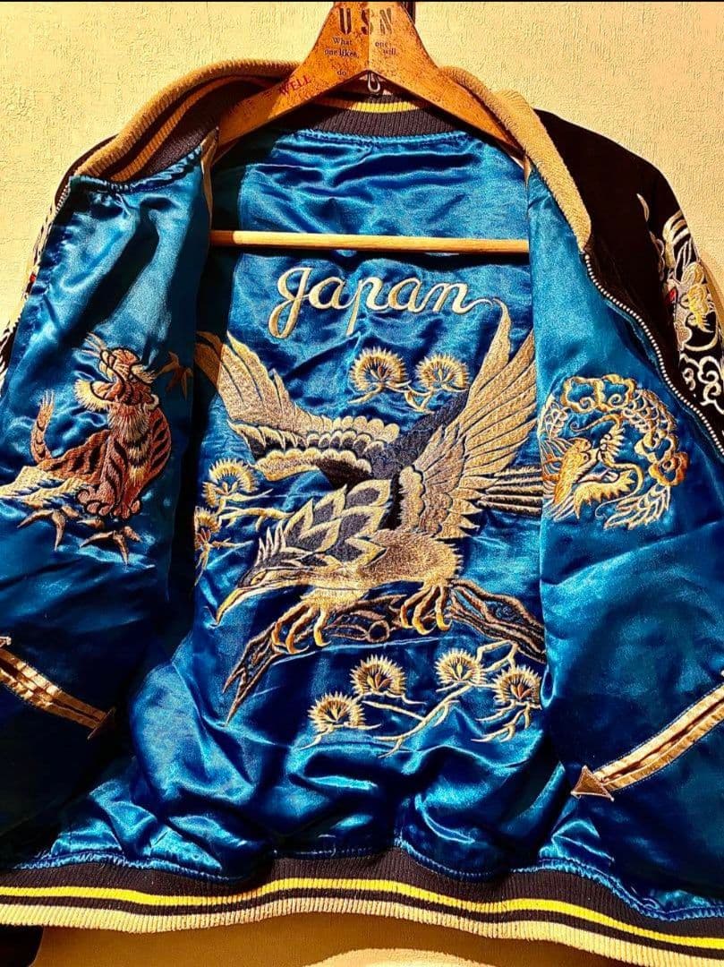 ビンテージ　スカジャン　別珍 Yahoo!オークション -「ビンテージ スカジャン 別珍」の落札相場・落札価格