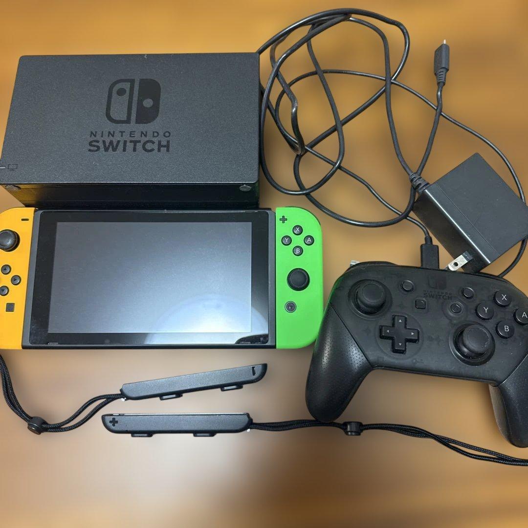 Nintendo Switch 本体 動作確認済み　プロコン付
