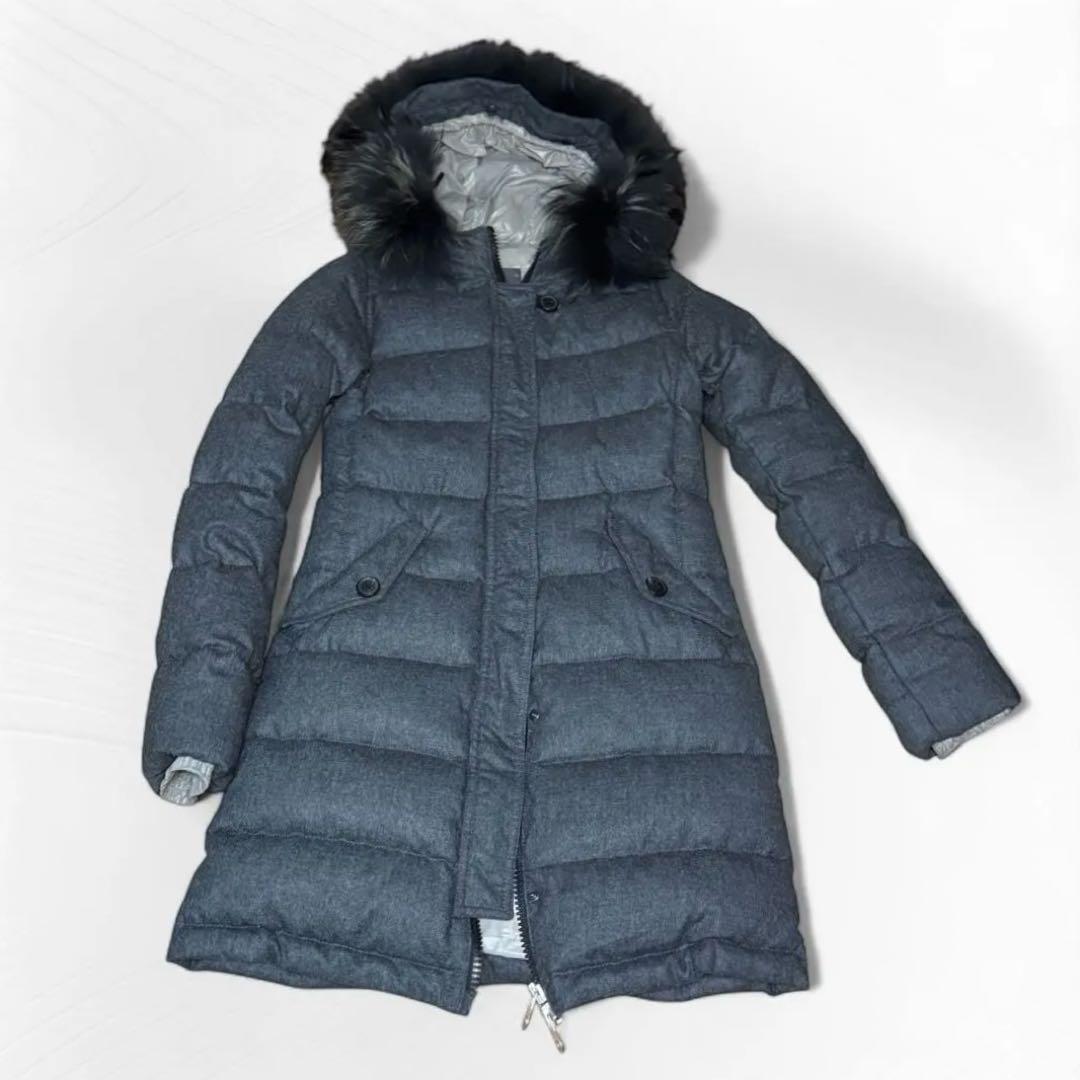 DUVETICA/デュベティカ ダウンロング カシミヤ ラクーンファー脱着