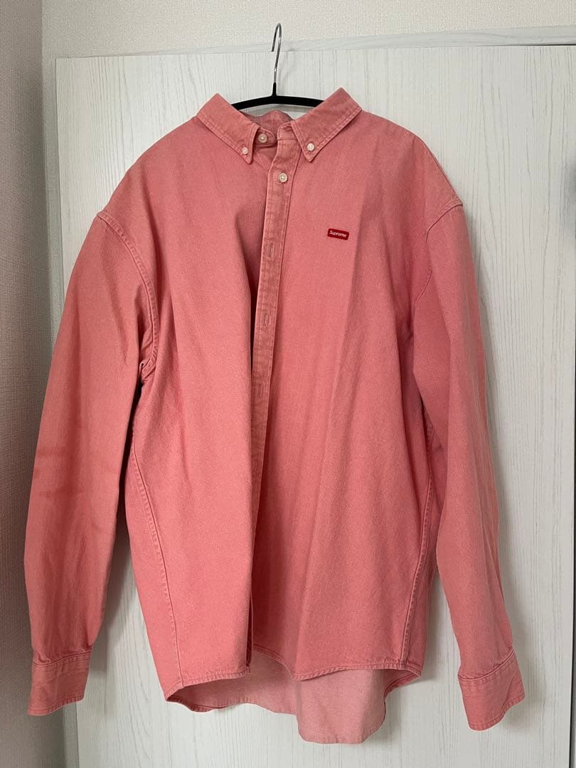 Supreme 25SS Small Box Denim Shirt ピンク L - メルカリ