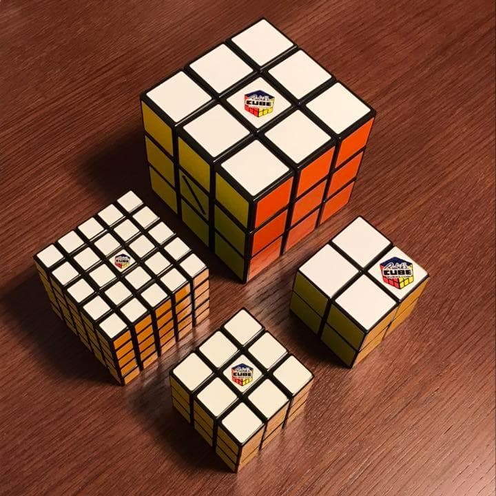 ルービックキューブ 4種類 まとめ売り クリスマスプレゼント 昭和
