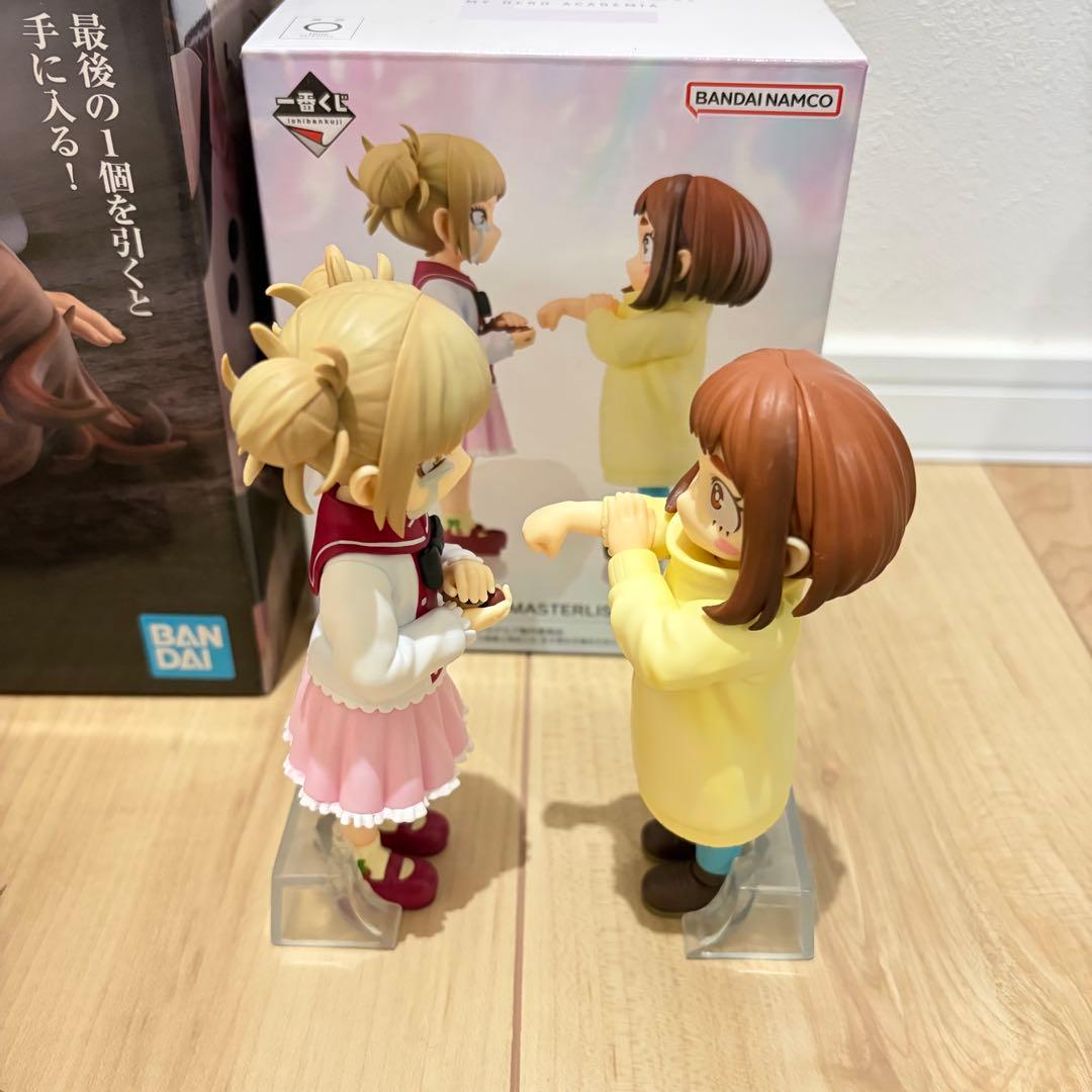 一番くじ 僕のヒーローアカデミア 幸せの上に お茶子 トガ E賞 ラスト