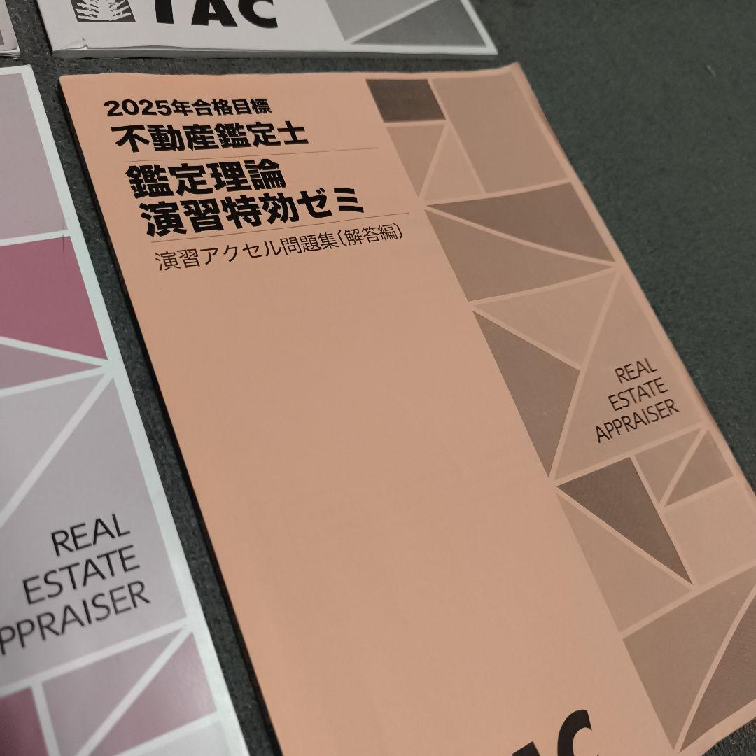 2025年 不動産鑑定士 鑑定理論 演習特効ゼミ TAC - メルカリ
