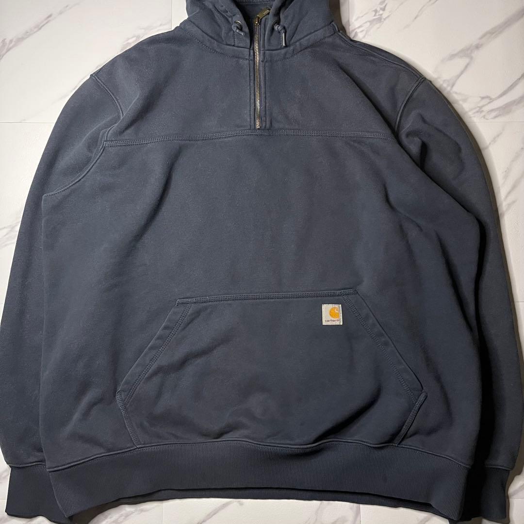 Carhartt Rain Defender ハーフジップ フーディ