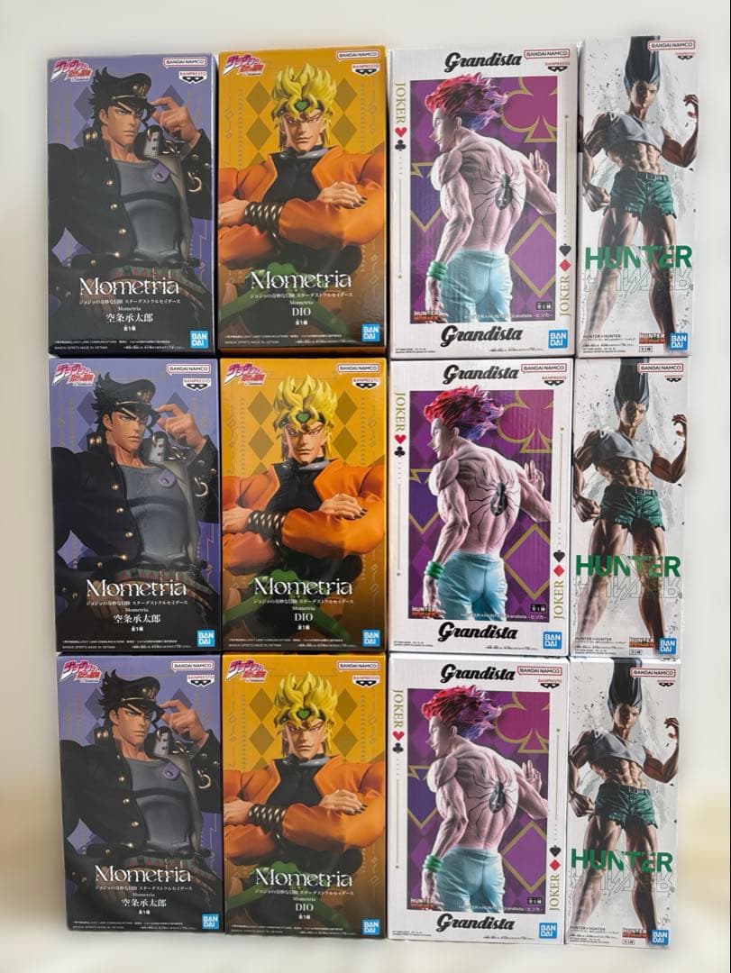 プライズフィギュアまとめ売り 12点セット　ヒソカ　ゴン　空条承太郎　DIO