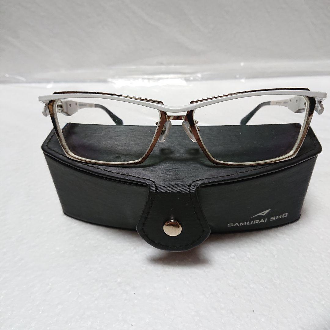 SAMURAI SHO メガネ(度あり) ホワイト/シルバーＳＳ－Y312#2