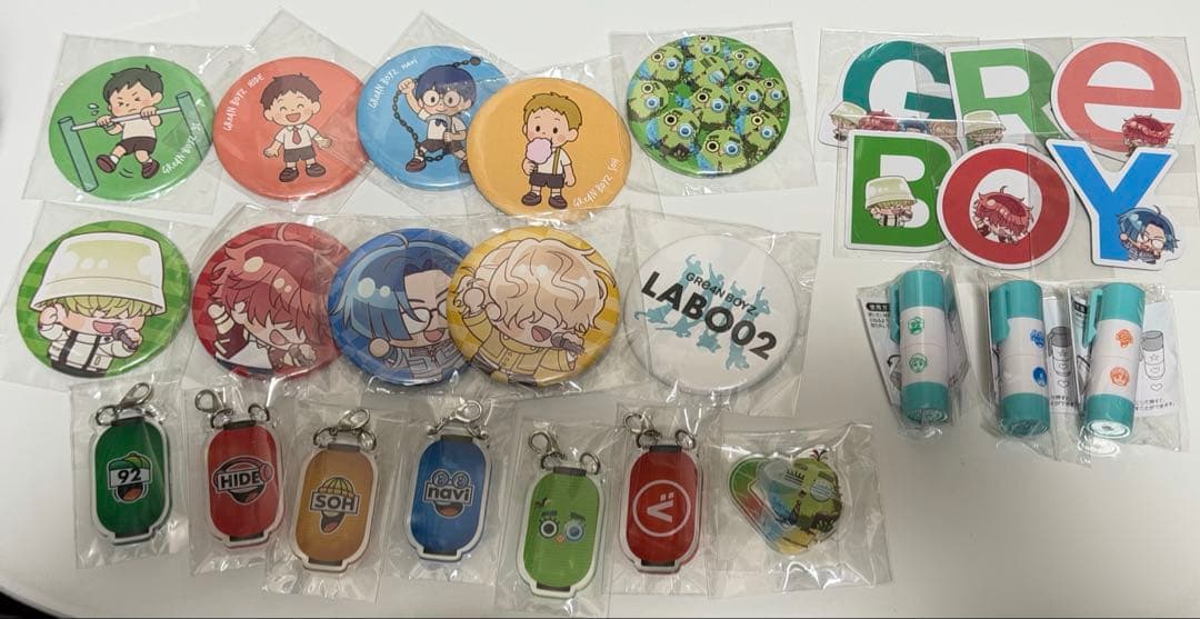 GReeeeN GRe4N BOYZ 歴代ガチャ