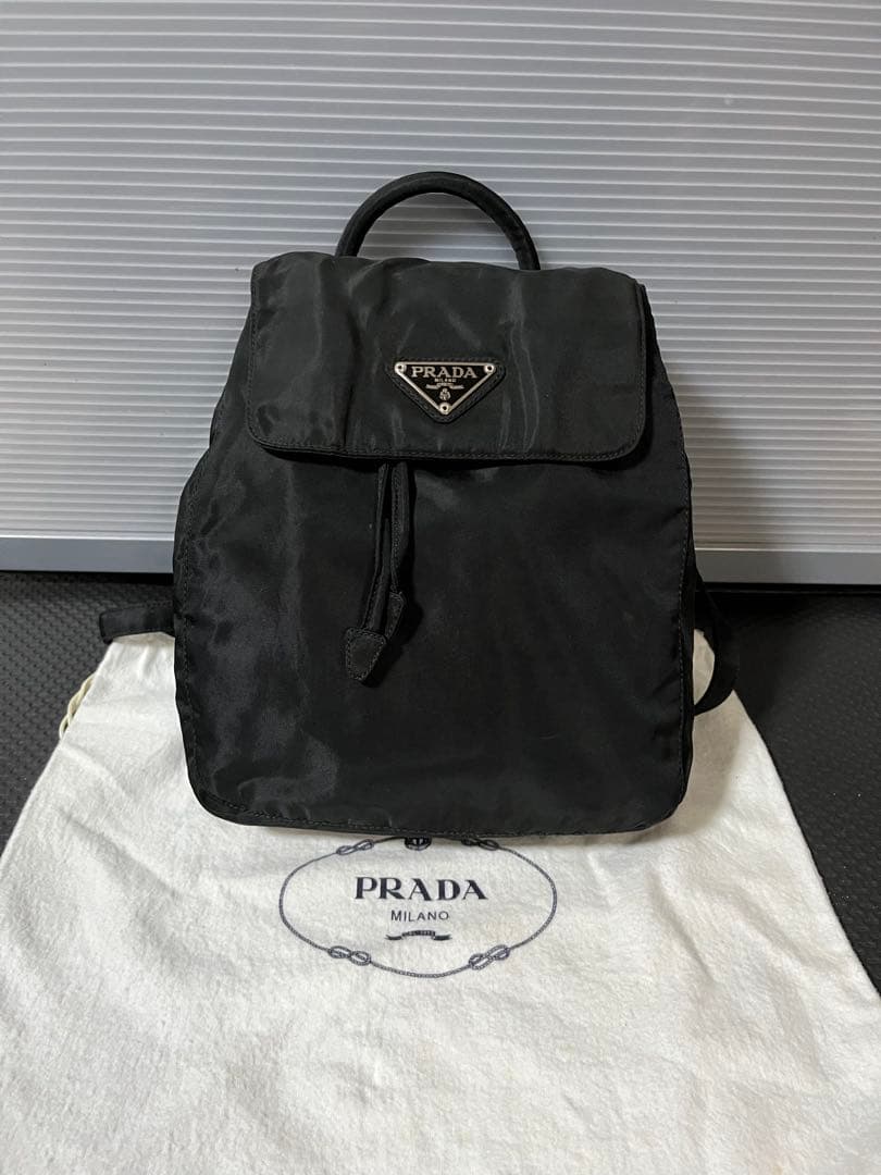 PRADA プラダ　ミニ リュック 希少　ブラック　 バックパック