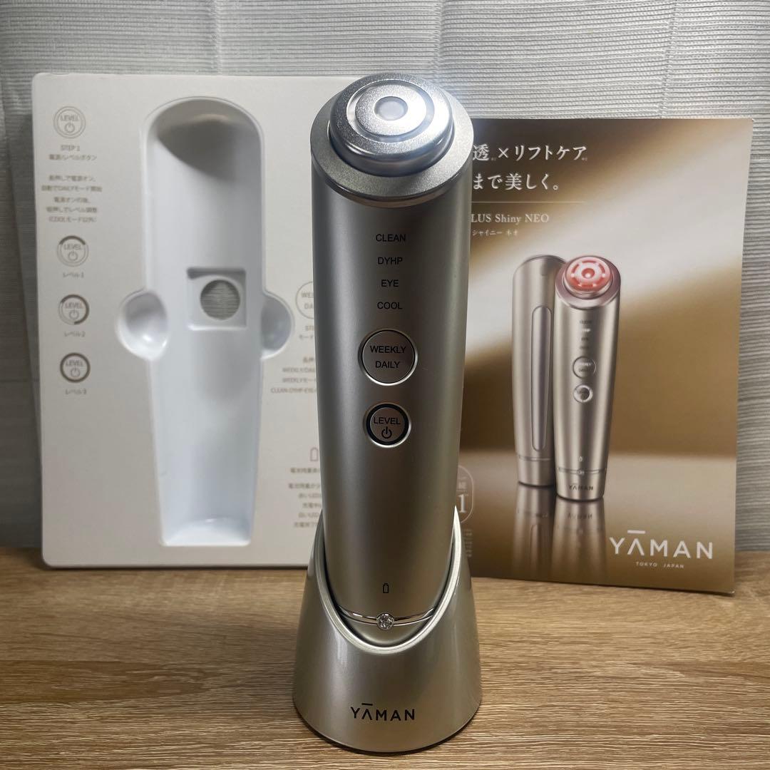 【美品】YA-MAN フォトプラス シャイニー ネオ 美顔器 製品仕様 | 「RF美顔器 フォトプラス シャイニー ネオ」高浸透