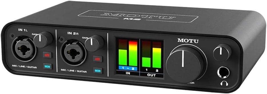 新品未使用 MOTU M2 オーディオインターフェース 音響機材