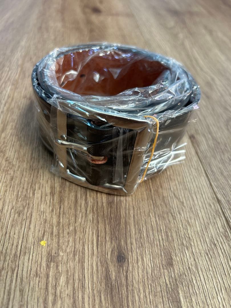 ATLAST 黒 レザー ベルト