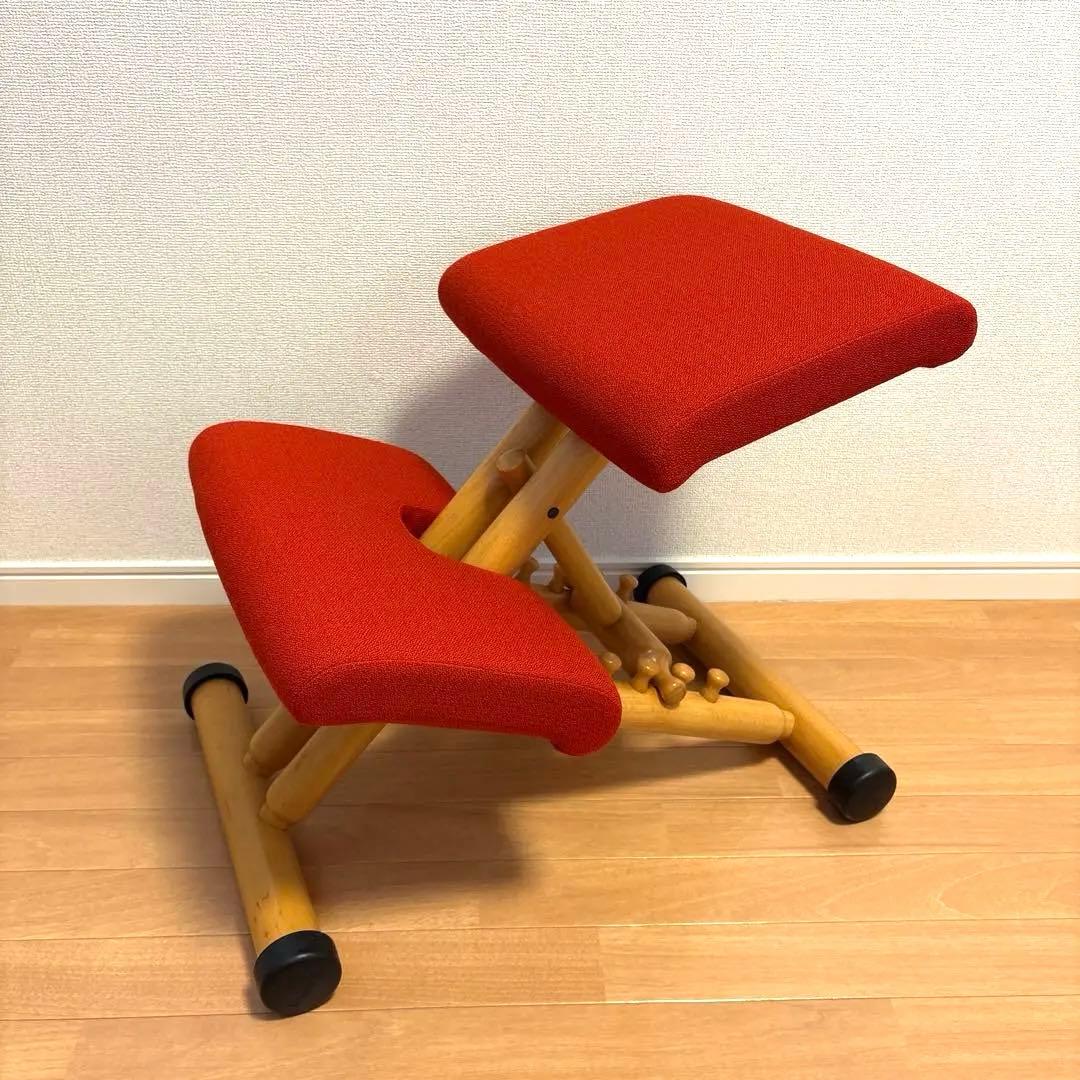 STOKKE ストッケ MULTIバランスチェア 赤 GMGF72○STOKKE / ストッケ Varier by Stokke MULTI balans ヴァリ