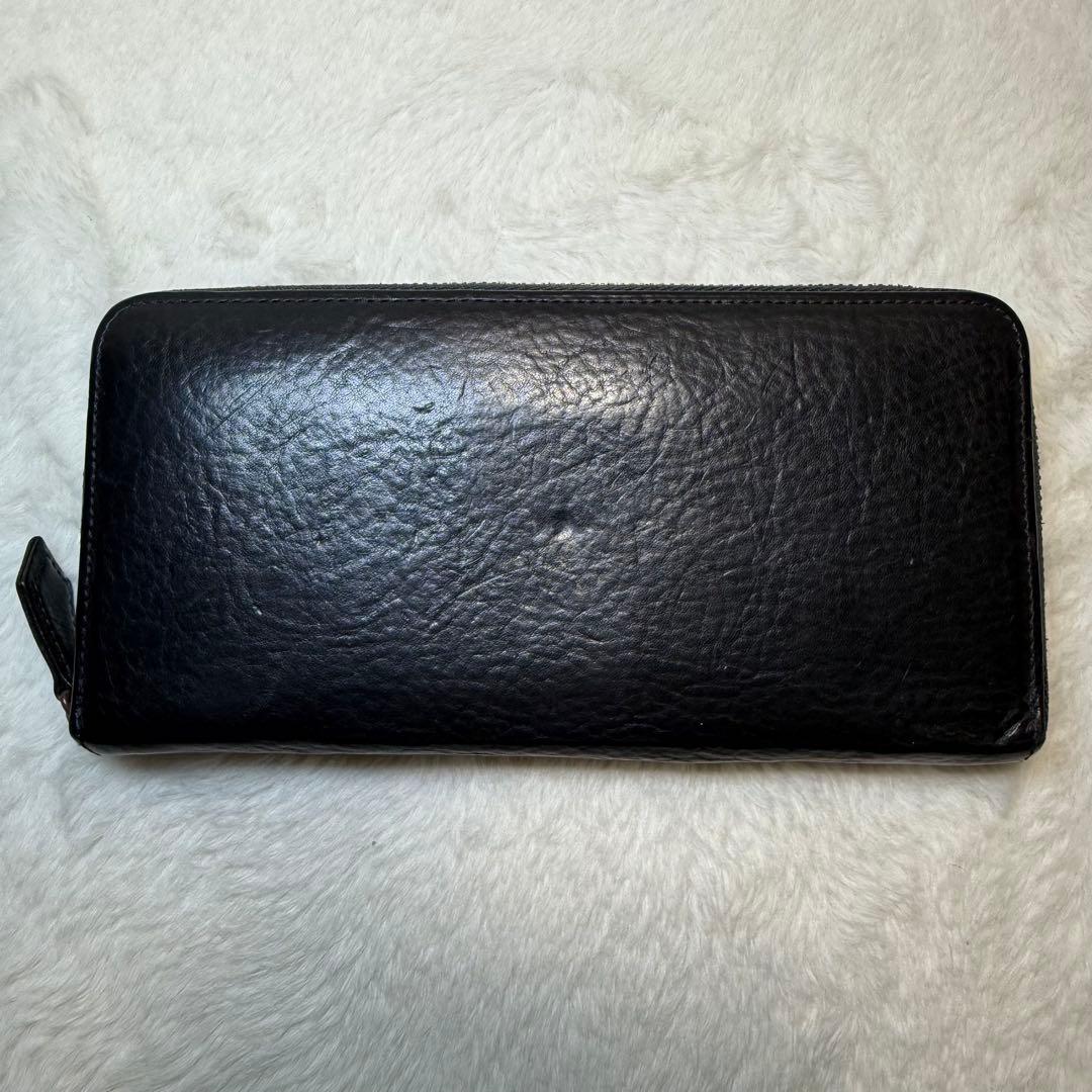 COCOMEISTER マルティーニ　ラウンドファスナー　長財布　黒