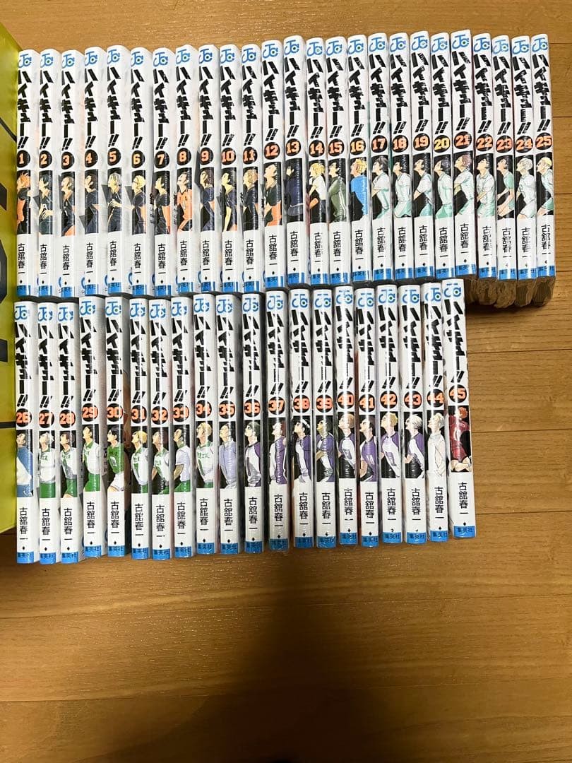 ぎ*ざ様 ハイキュー 漫画 全巻セット 新品 Amazon.co.jp: ハイキュー 全巻セット 古舘春一 1～45巻 完結 最終巻