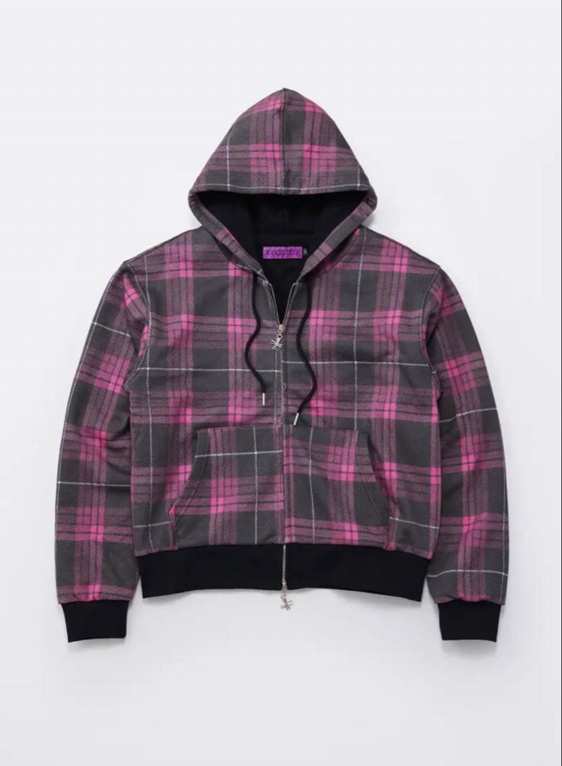 DRUNK FOR EVER パーカー鑑定士専用 だれも買うな 北香那×moz FOREST LABEL コラボZIPパーカー