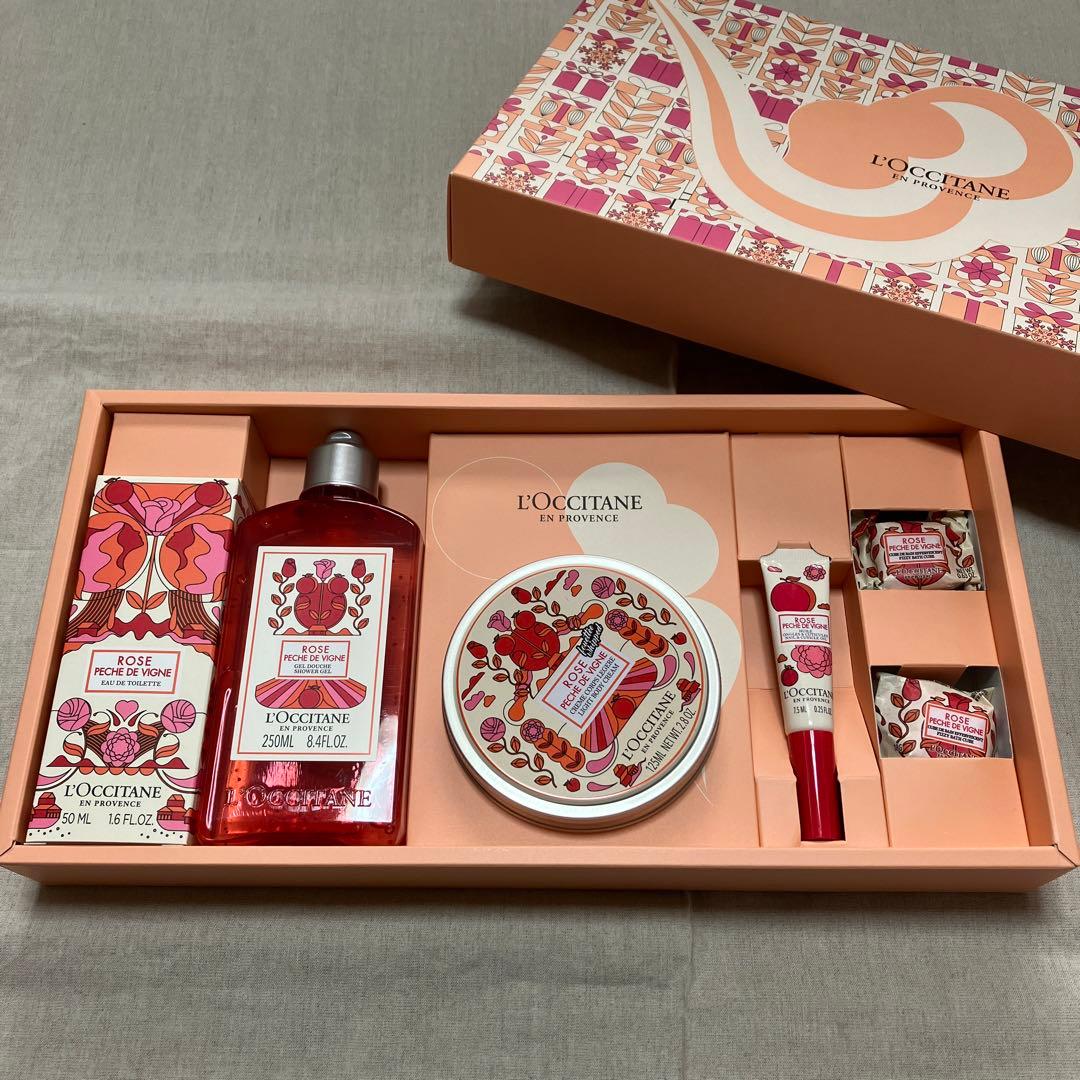 未使用ロクシタンローズヴァインピーチシークレットコンプリート