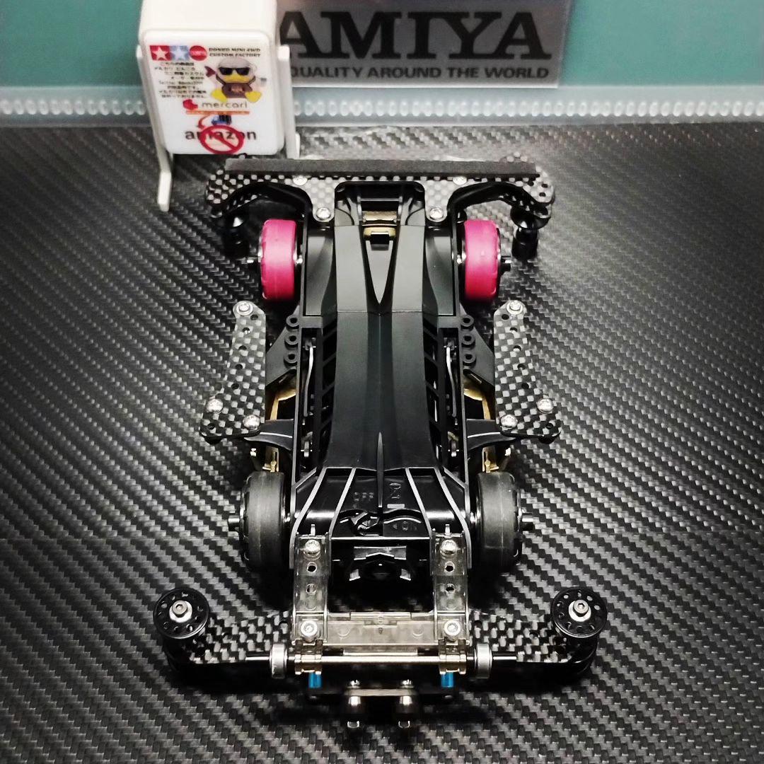 ミニ四駆 完成品 マッハフレーム ブラックスペシャル B-MAX仕様