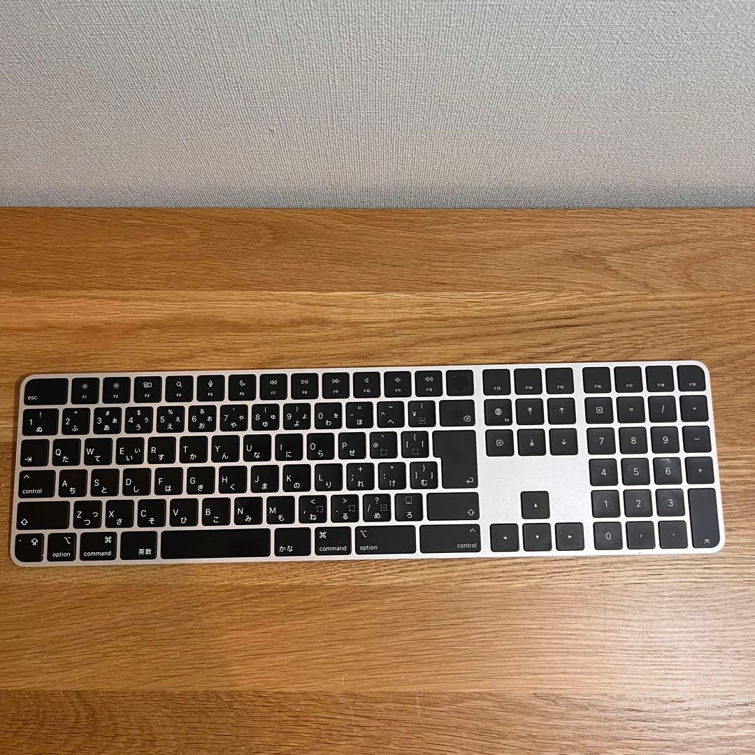 apple Magic Keyboard touch ID ブラック