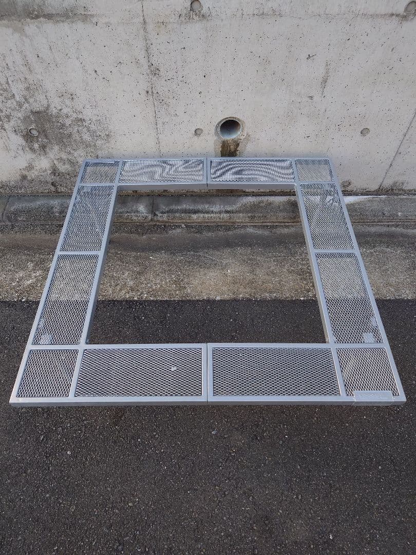 早い者勝ち！　美品！　LOGOS 囲炉裏テーブル 金属メッシュ 四角形 アイアン囲炉裏テーブル|ギア|家具|テーブル|製品情報|ロゴスショップ