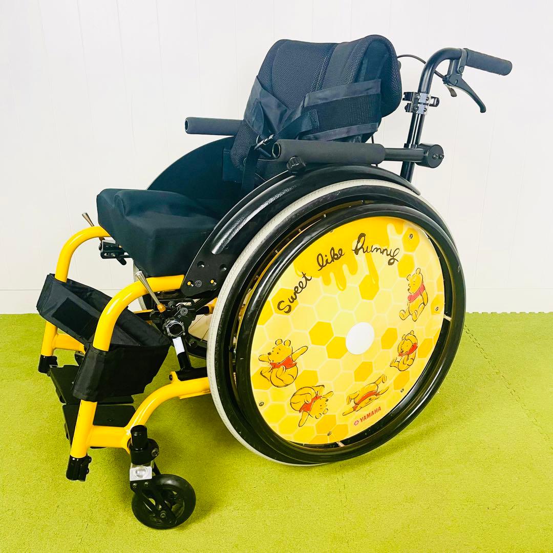 超美品・クッション付き】OX 子供用車椅子 プーさん - メルカリ