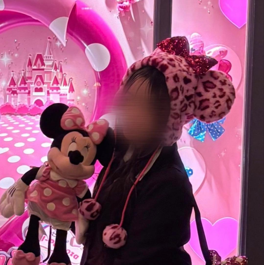 ファンキャップ ヒョウ柄 ピンク