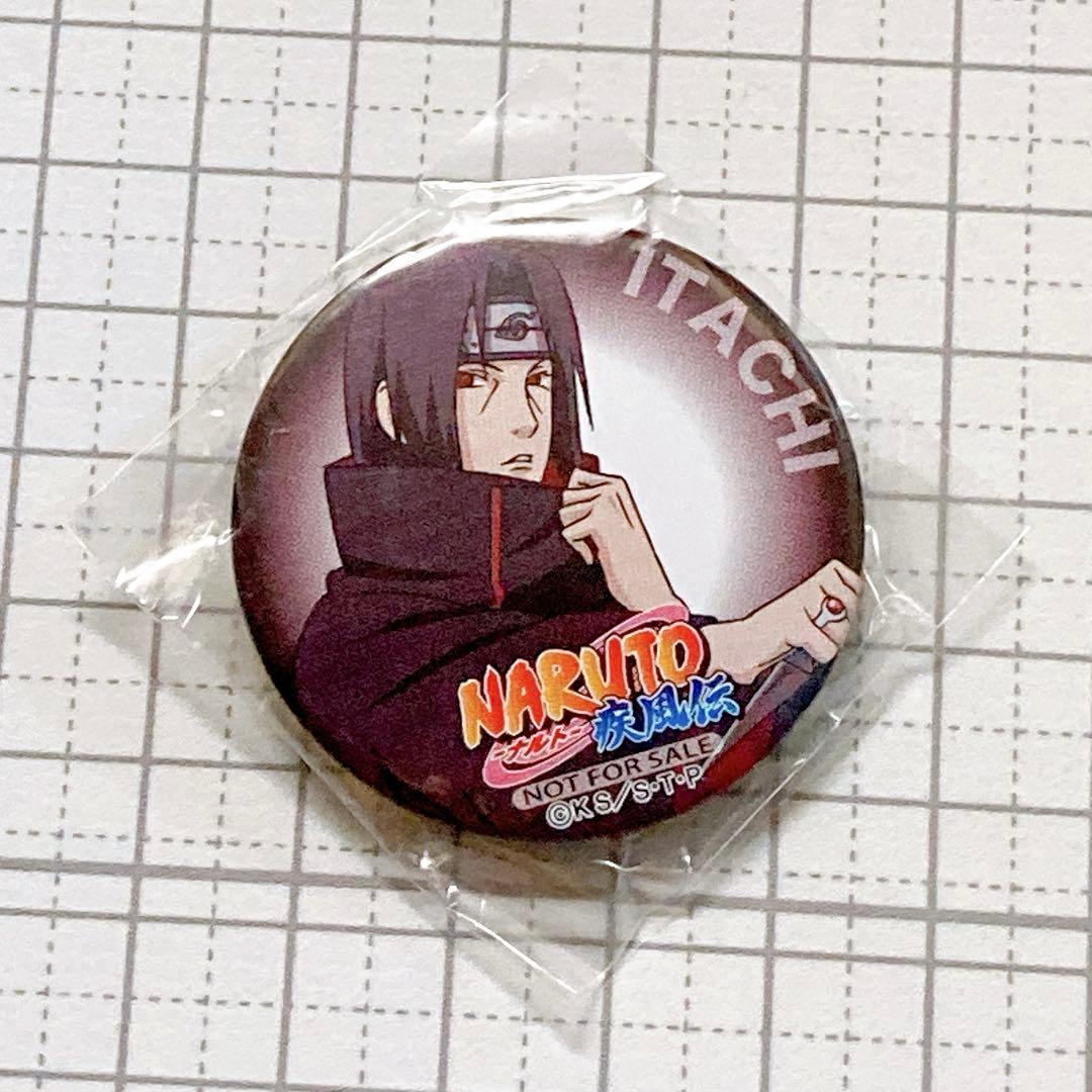NARUTO 疾風伝 缶バッジ うちはイタチ