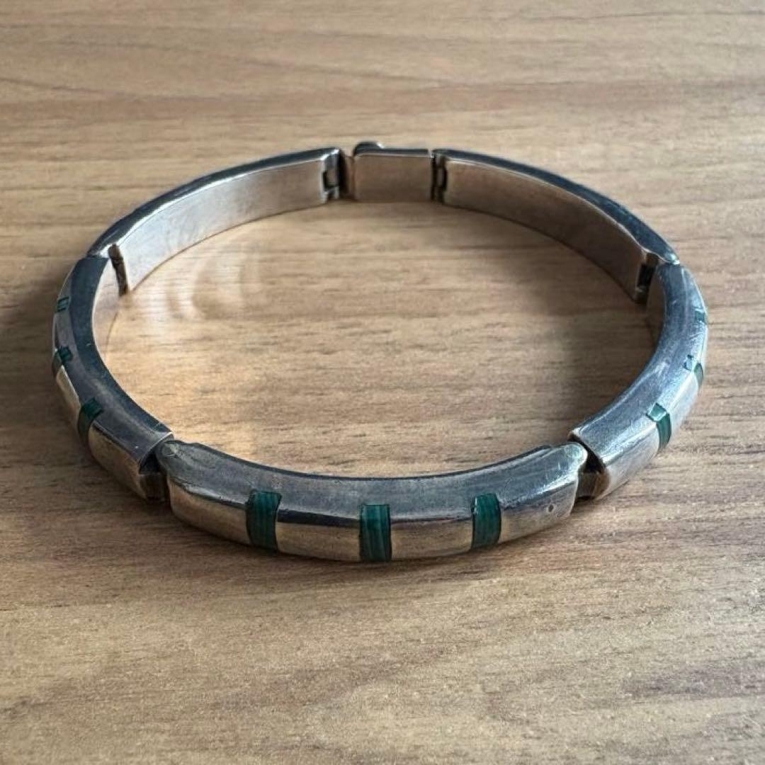 メキシカンジュエリー シルバーブレスレット 925 MEXICO