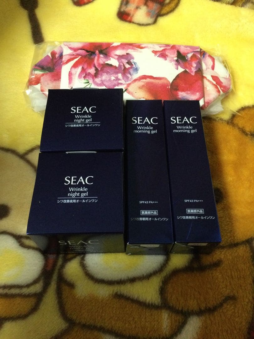 SEAC シークシワ改善朝用・夜用オールインワンジェル各50g×2セット 楽天市場】【最大P20倍!楽天SS開催中!】世田谷自然食品 SEAC (シーク