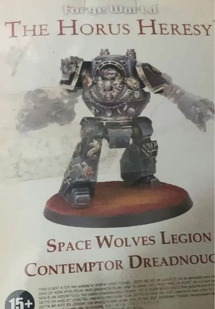 ウォーハンマー　コンテンプタードレッドノート・スペースウルフ スペースウルフ コンテンプター・ドレッドノート(グラヴィス・ボルト