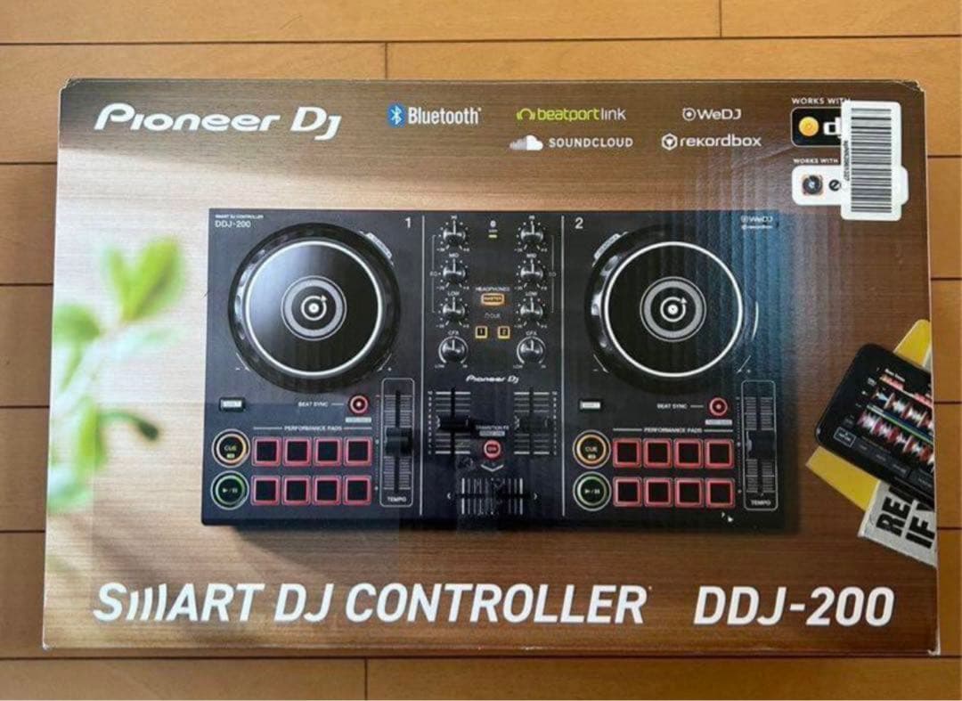 美品 これから始める方にお勧めPioneer DJ DDJ-200 DDJ-200 (archived) 2ch スマート DJコントローラー (black) - Pioneer DJ
