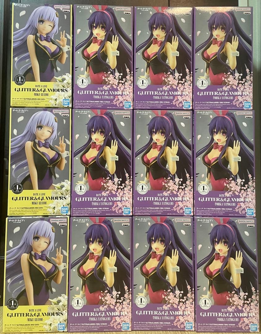 フィギュアまとめ売り12個　デート・ア・ライブ GLITTER&GLAMOURS