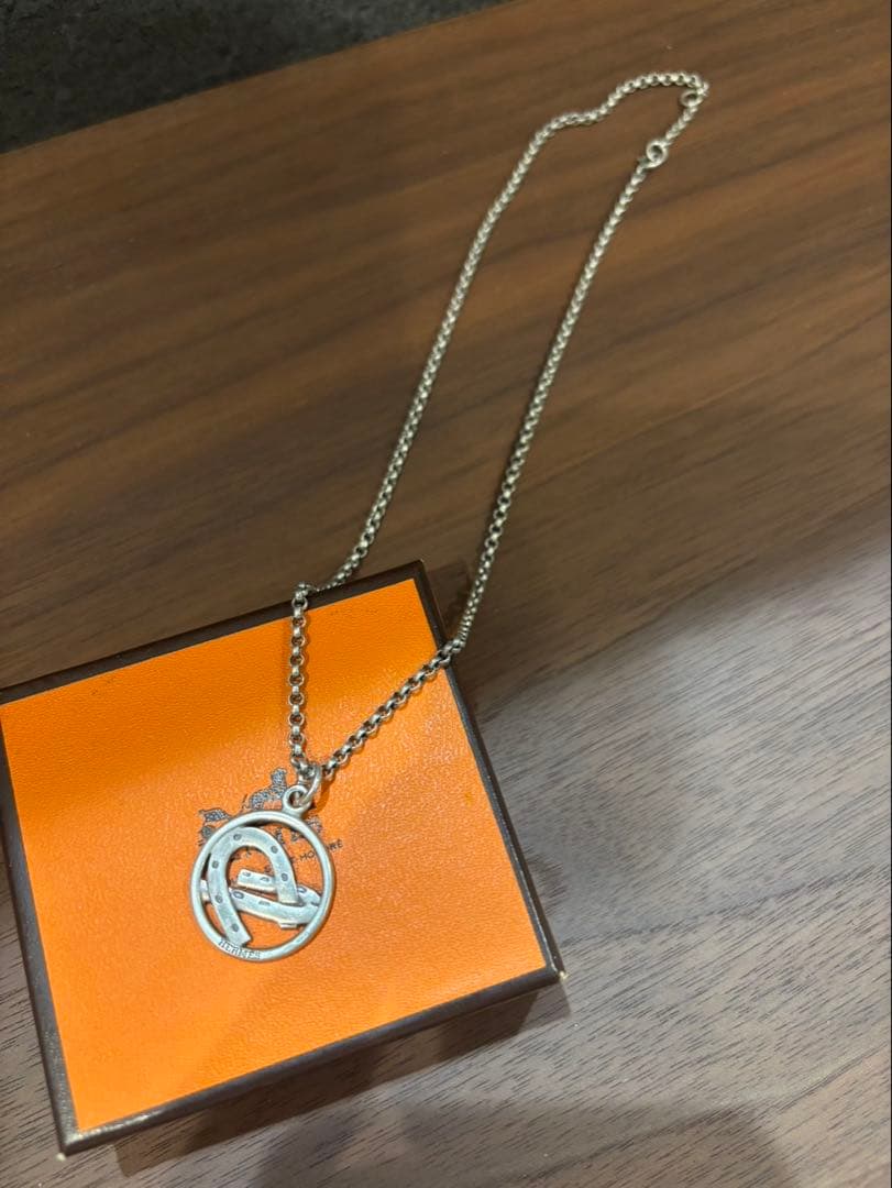 エルメス　ホースシュー　ネックレス　シルバー　★レア物★　SV925