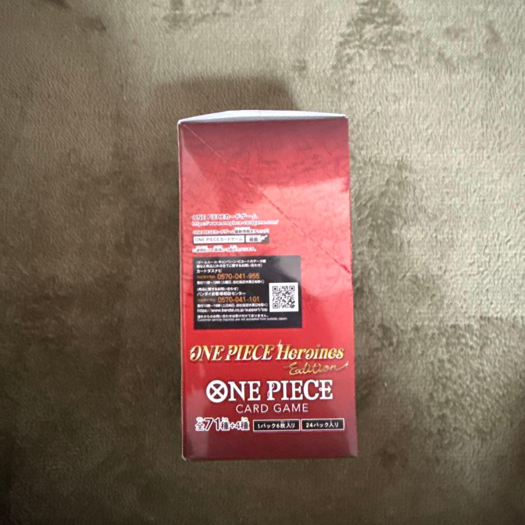 ワンピースカード ヒロインズエディションBOXテープ付き - メルカリ