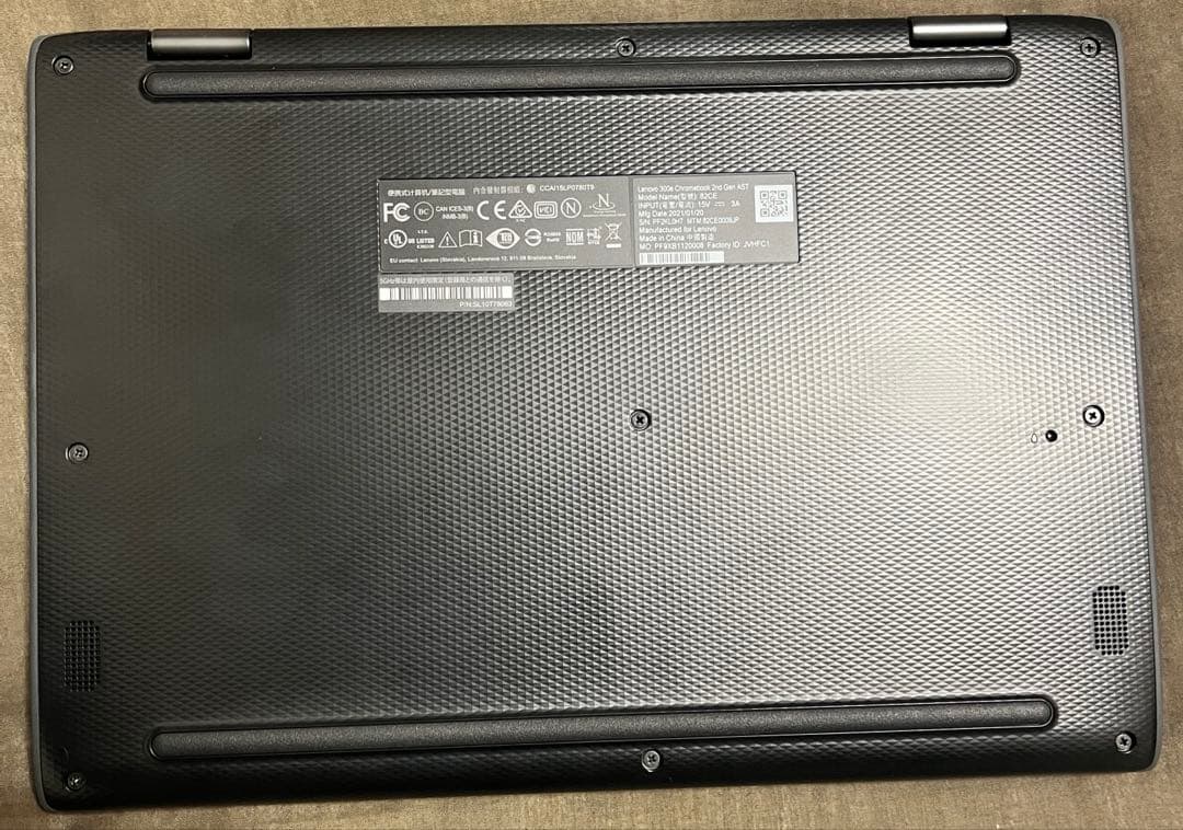 ほぼ未使用Lenovo300eChromebookAMDA4 使用2回初期化済み - メルカリ