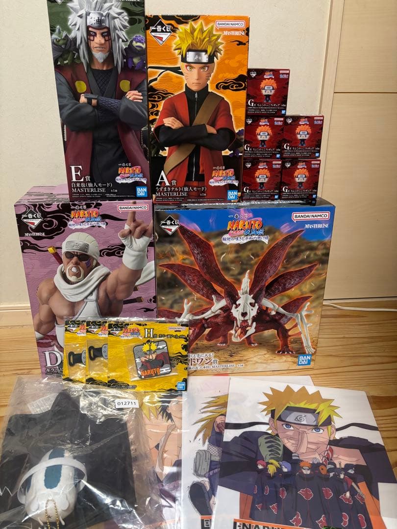 NARUTO 一番くじ　フィギュア　ラストワン　A賞　ちょこのっこ　ナルト ラストワン賞は素顔状態のはたけカカシフィギュア！「一番くじ NARUTO