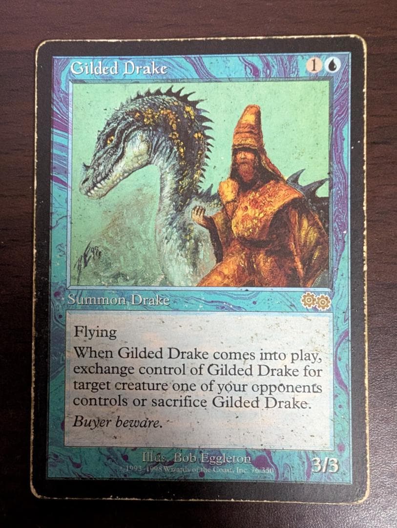 MTG 金粉のドレイク Gilded Drake 英語版 MP - メルカリ