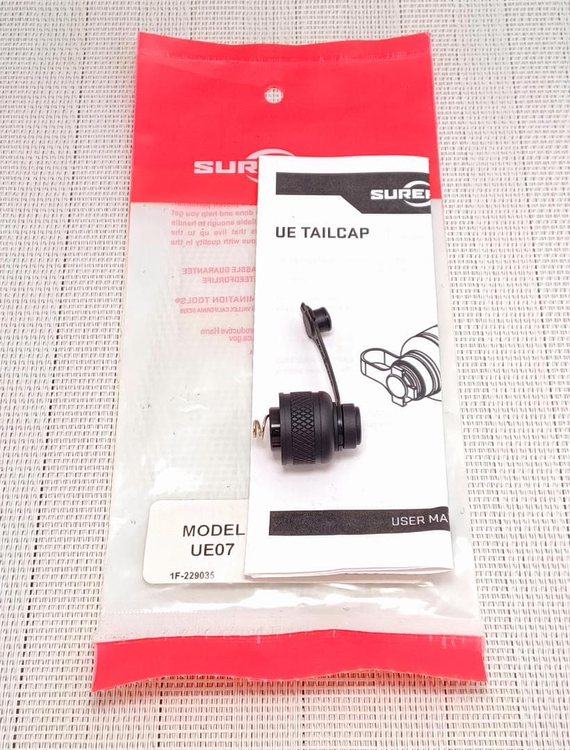 【未使用】SUREFIRE UE00 BK SWITCH ASSEMBLY