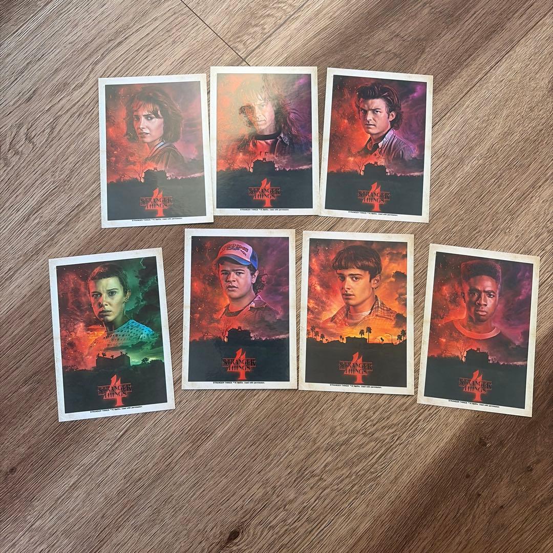 ストレンジャー・シングス トレーディングカードセット - メルカリ