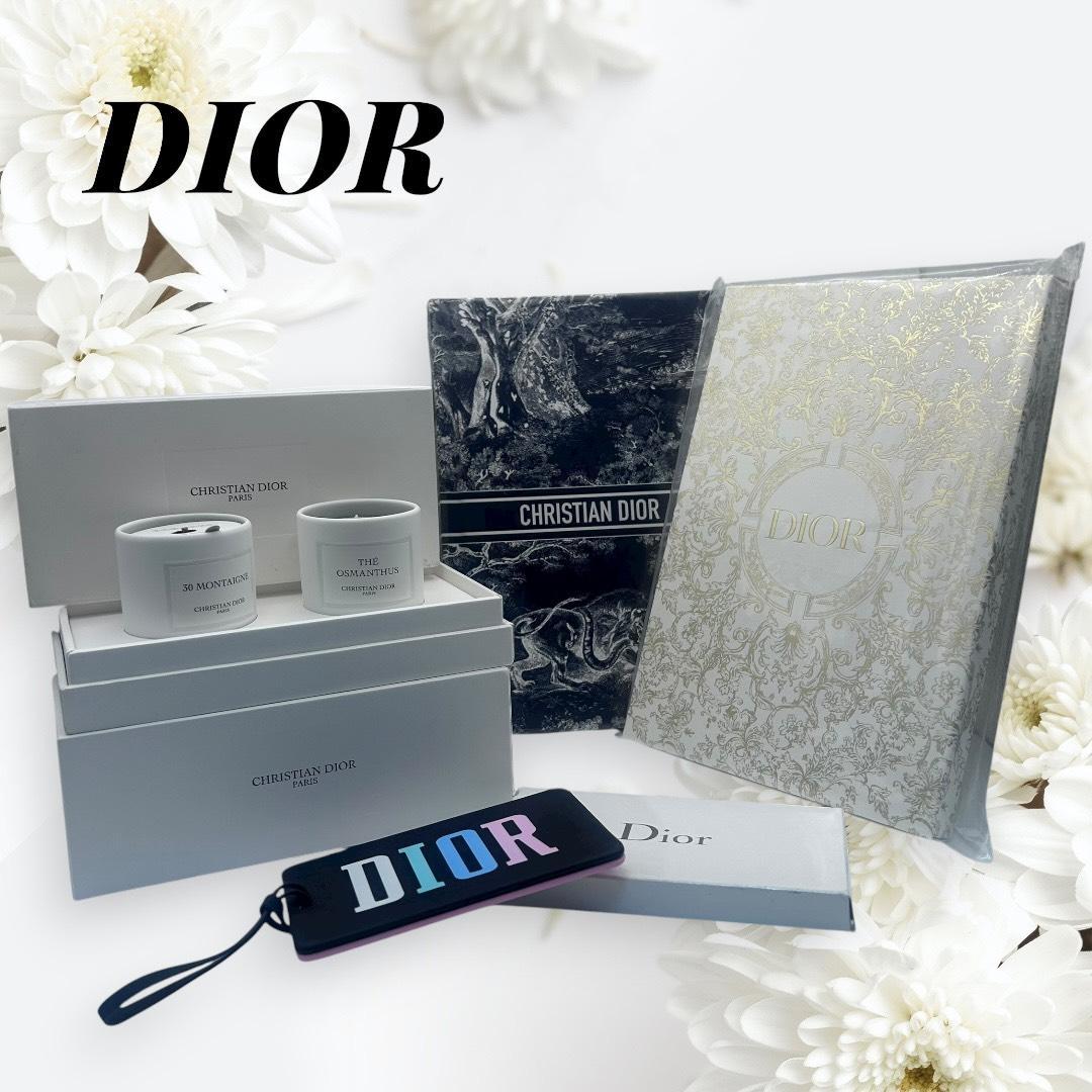 ディオール キャンドルセット コンパクトミラー ノートブック Dior
