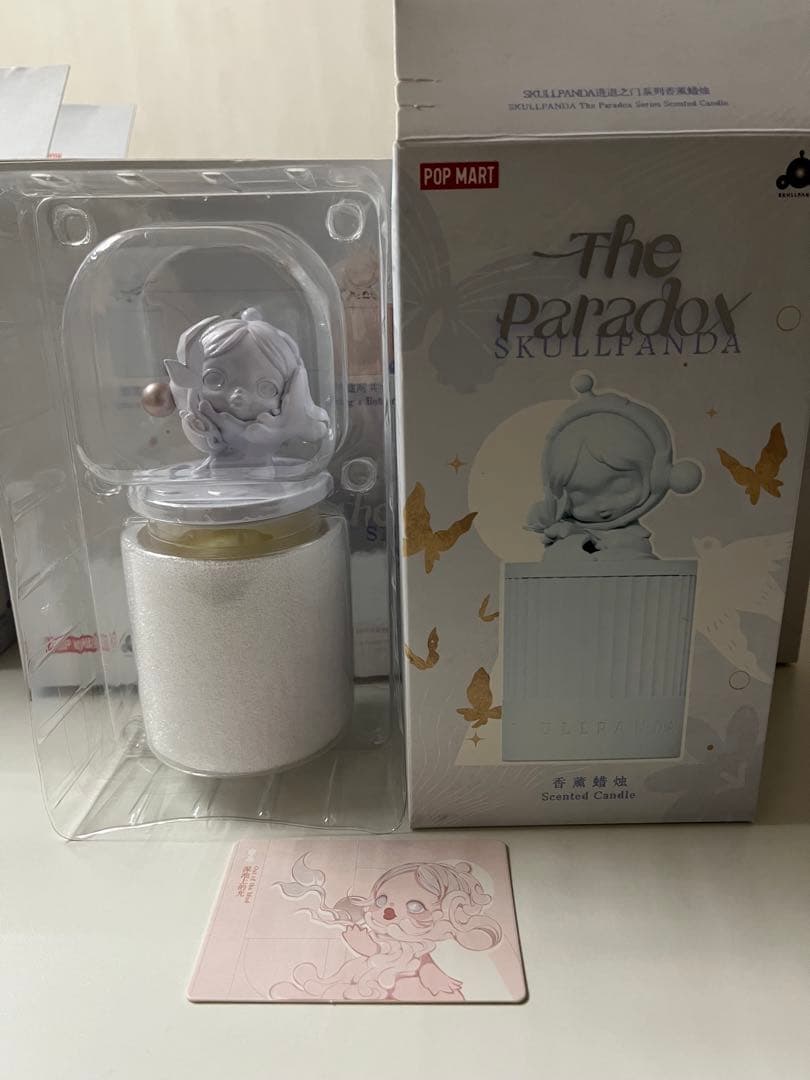 The Paradoxシリーズ アロマキャンドル ポップマート新作 スカルパンダ