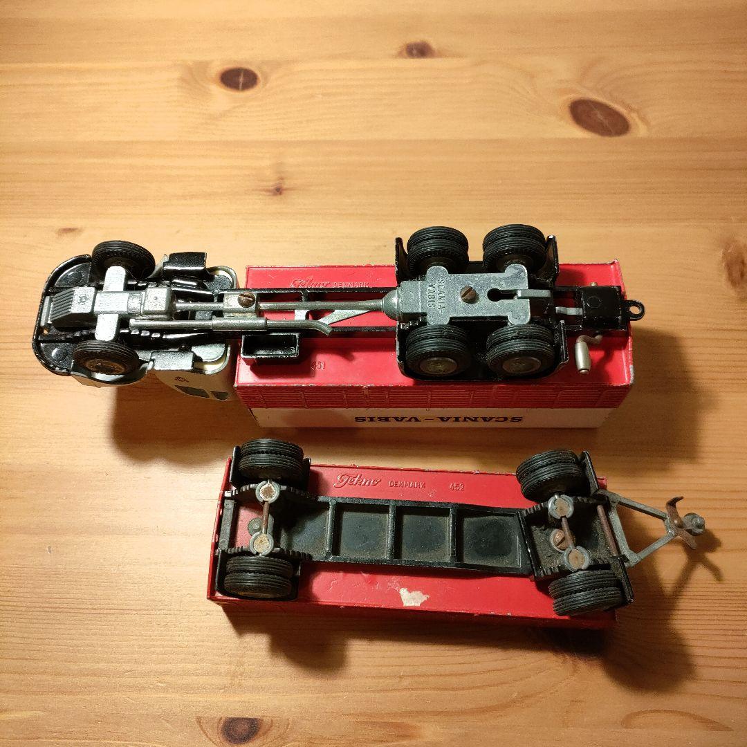 2109） Tekno No.451 452 デンマーク製 トレーラー ワゴン （2109
