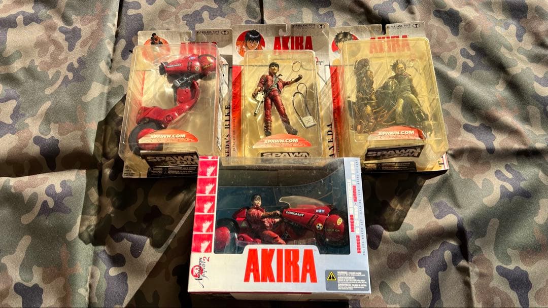 AKIRAセット（アキラ　金田　テツオ　マクファーレントイズ　フィギュア）