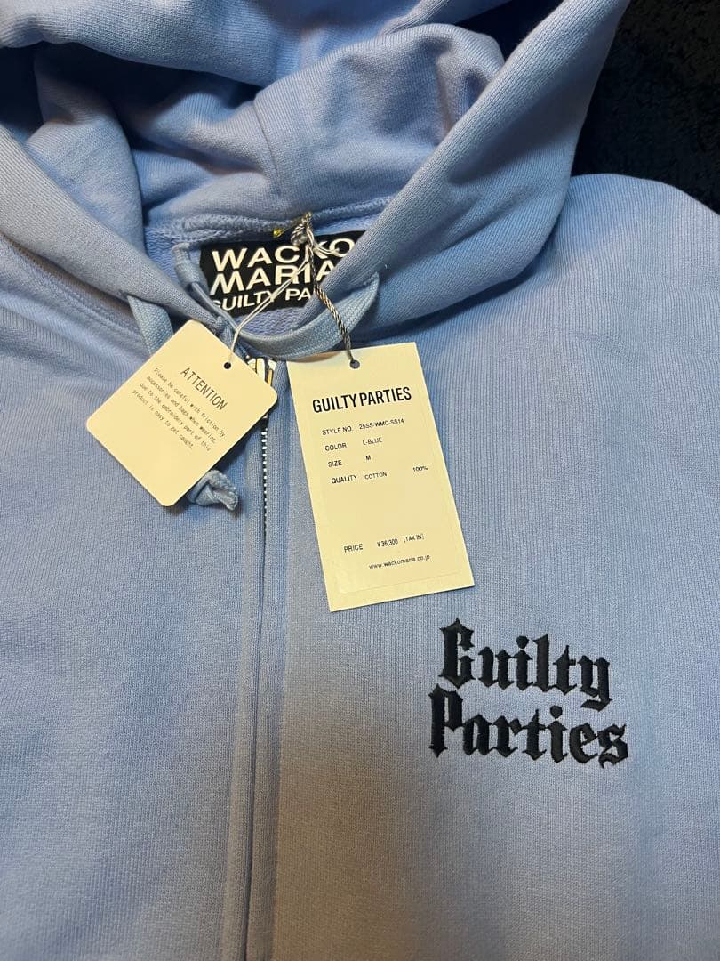 WACKO MARIA Guilty Parties ジップパーカー - メルカリ